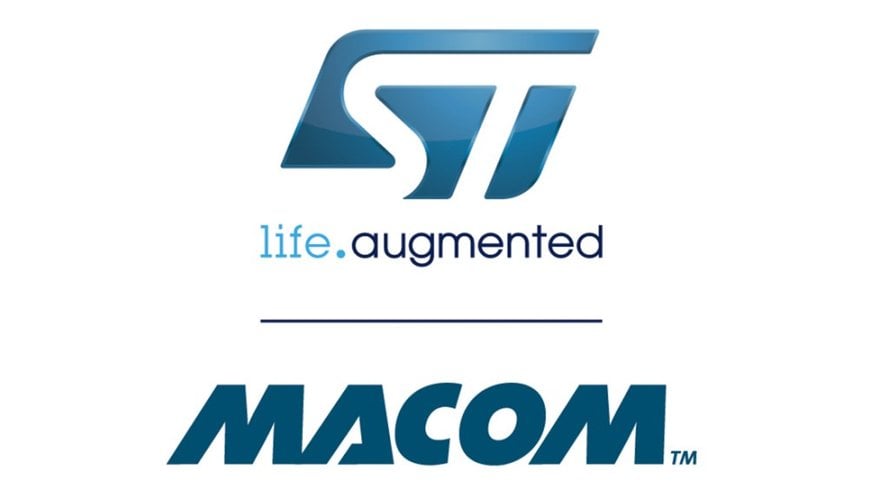 STMicroelectronics and MACOM RF Gallium-Nitride-on-Silicon prototypes achieve technology and performance milestones